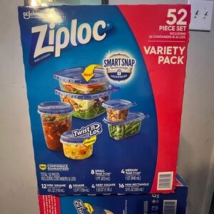 Ziploc storage container